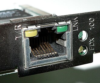 RJ-45 On Netcard